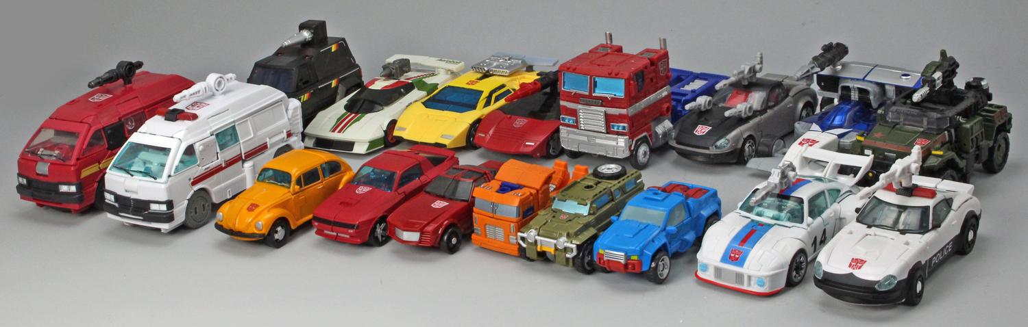 Transformers Generations G1 Autobots Alternate Vehicle Modes Image